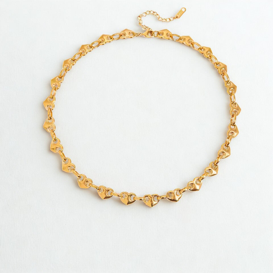 Collar Heart Chain