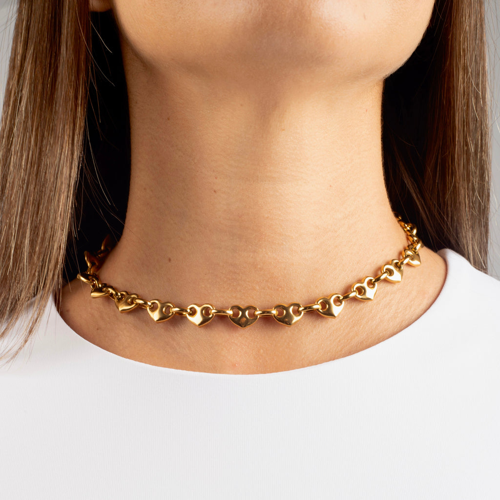 Collar Heart Chain