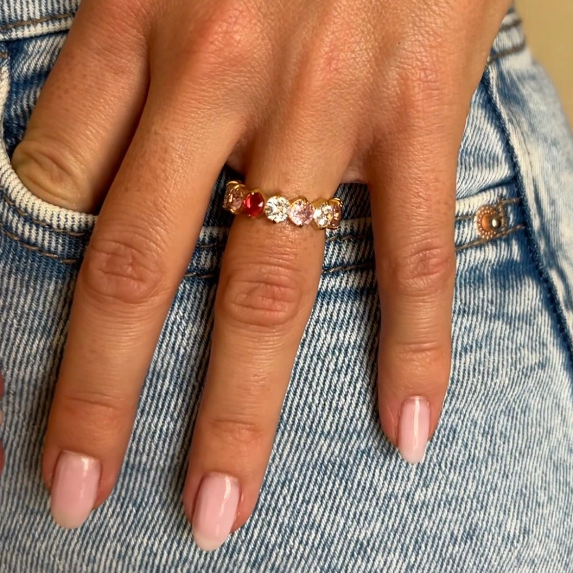 Anillo Cherry Shine